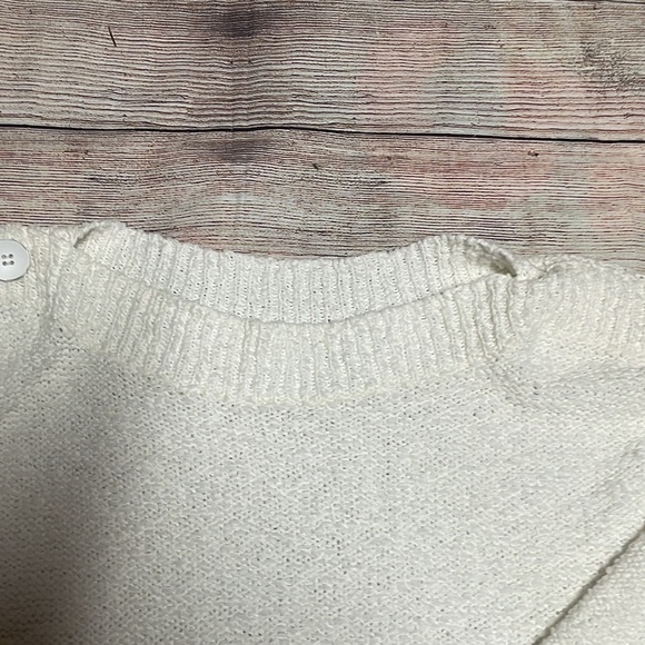 Caslon Button Neck  Boatneck Sweater - Picture 4 of 5